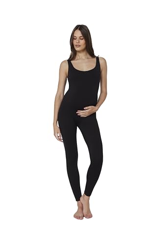 BUMPSUIT Maternity Jumpsuit with Wide Shoulder Straps for Comfort & Style
