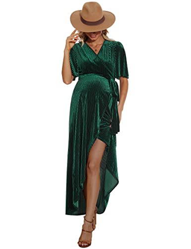 Rheane Maternity Velvet Dress Maternity Dress for Photoshoot