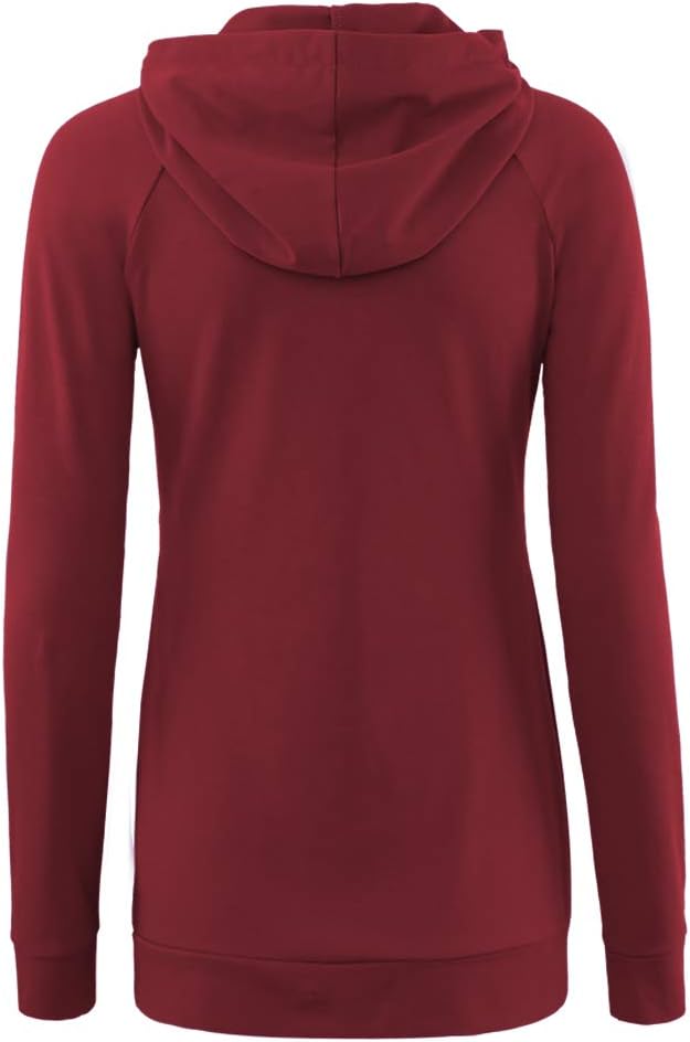 Liu & Qu Womens Nursing Hoodie Long Sleeves Sweatshirt