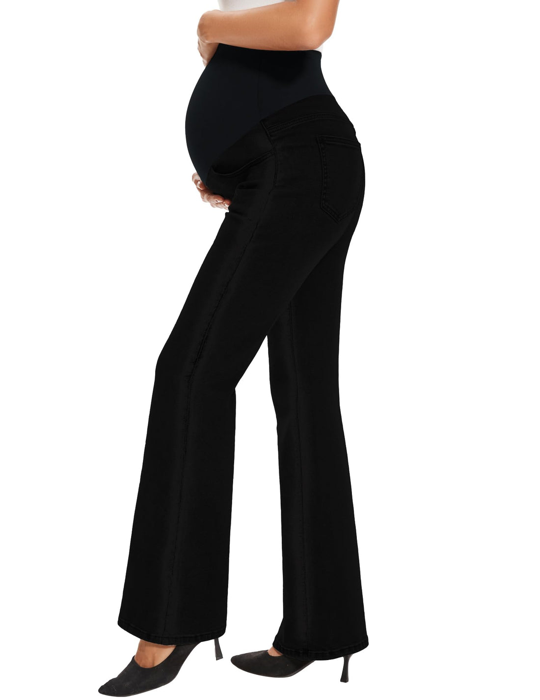 GLAMIX Maternity Bootcut Flare Jeans