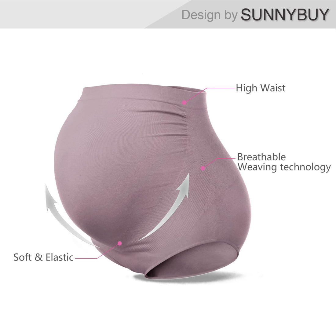 SUNNYBUY Women's Maternity High Waist Underwear