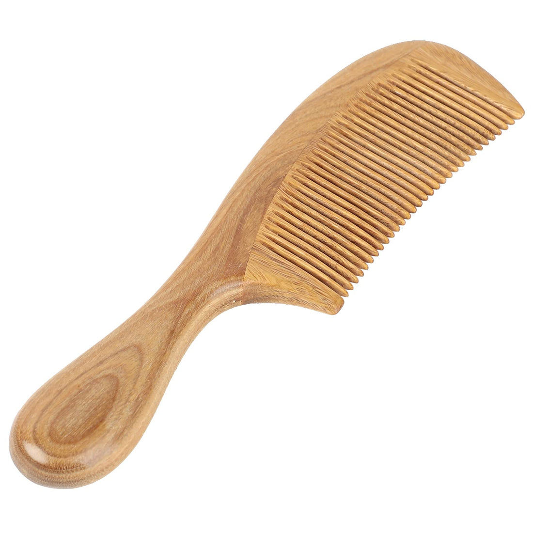 Onedor Handmade 100% Natural Green Sandalwood Hair Combs