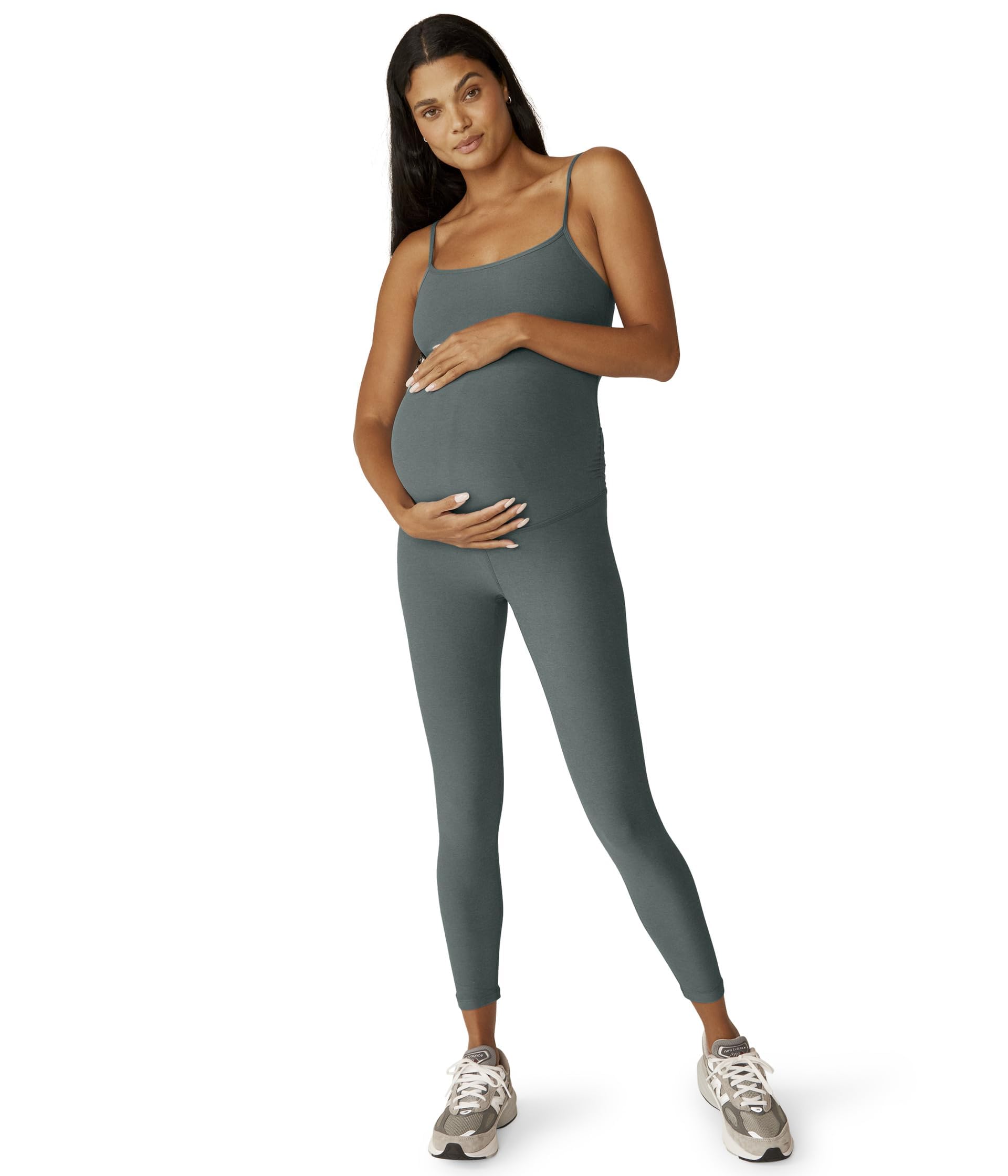 Women's Spacedye Uplevel Maternity Jumpsuit