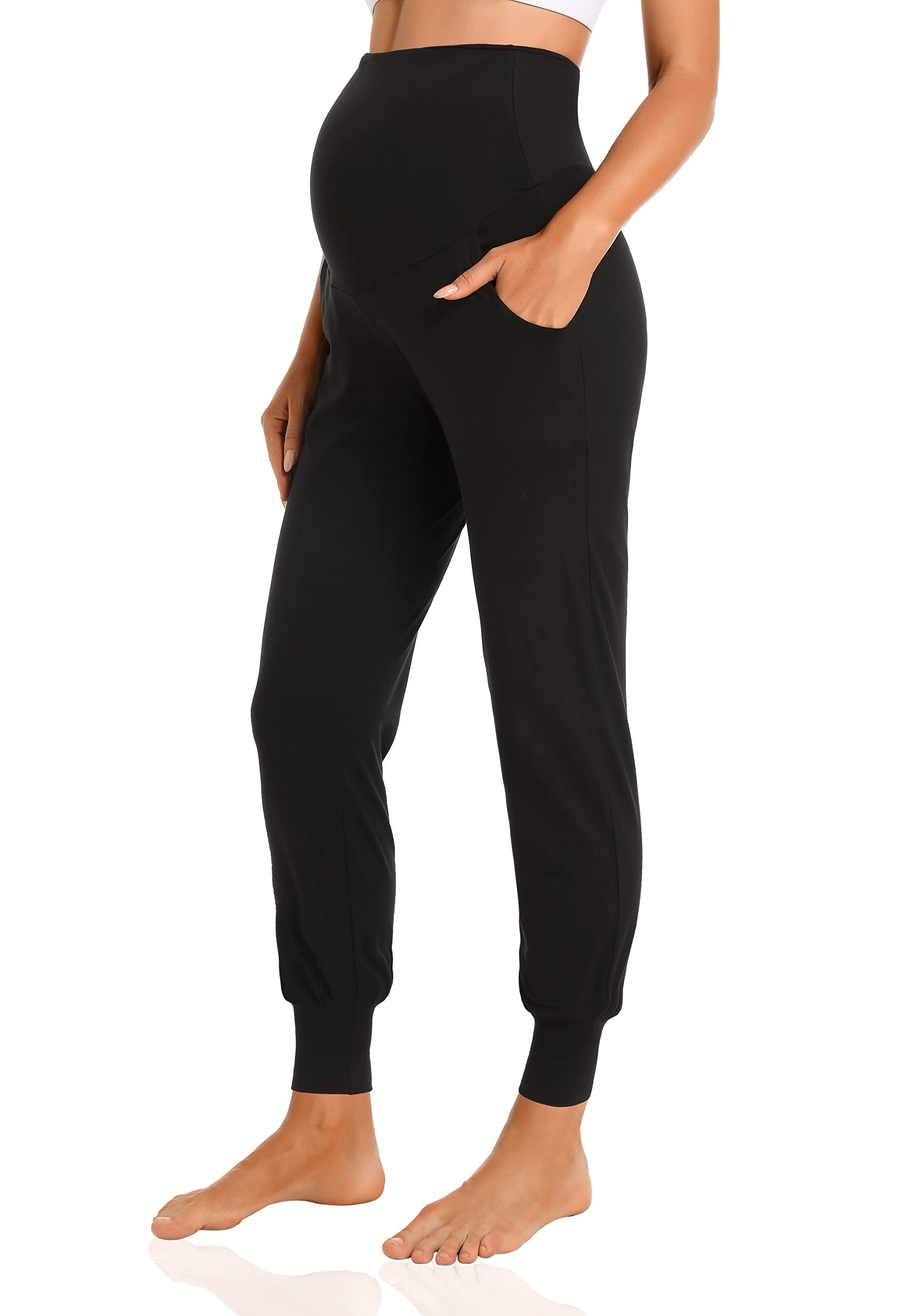 V VOCNI Women's Maternity Pants Maternity Activewear