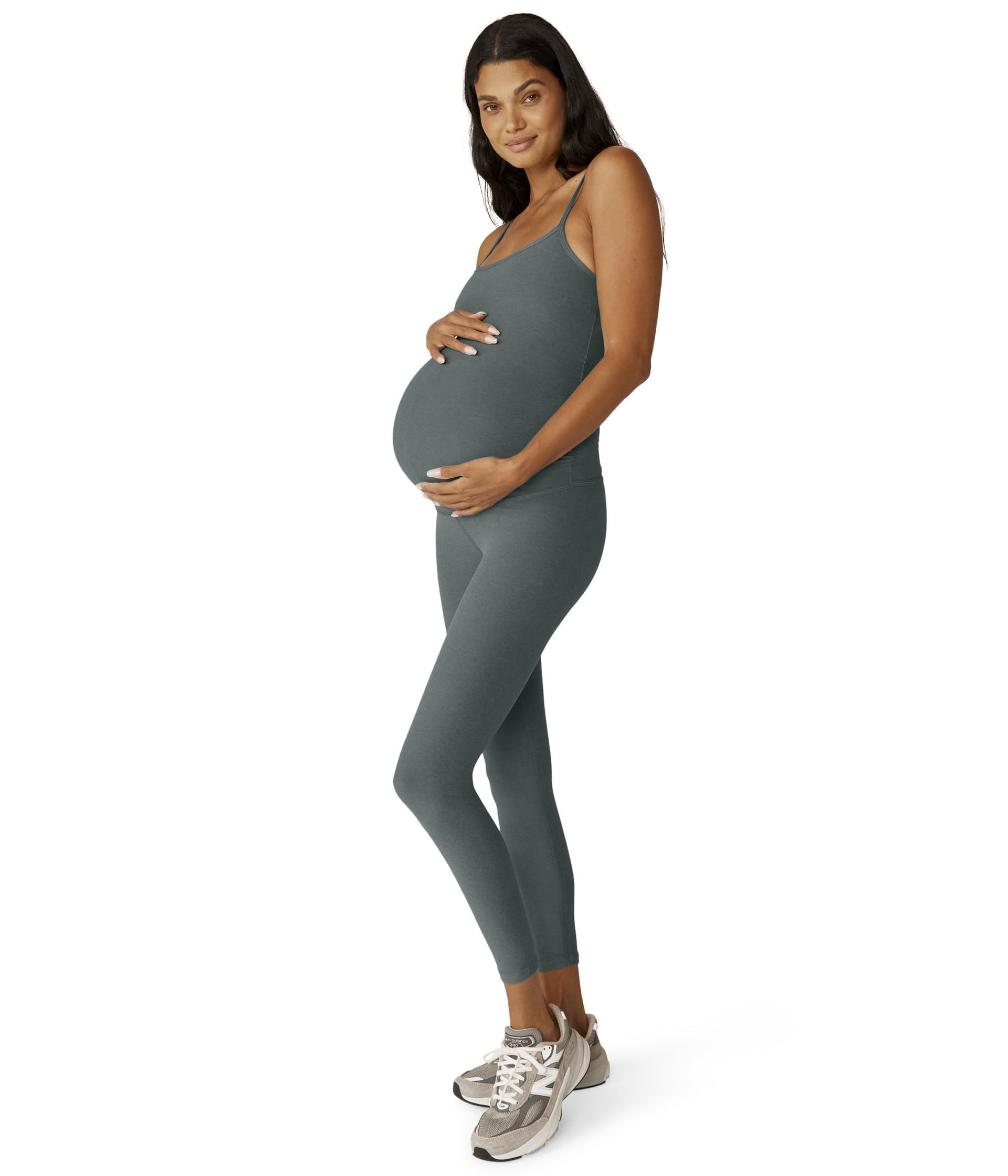 Women's Spacedye Uplevel Maternity Jumpsuit