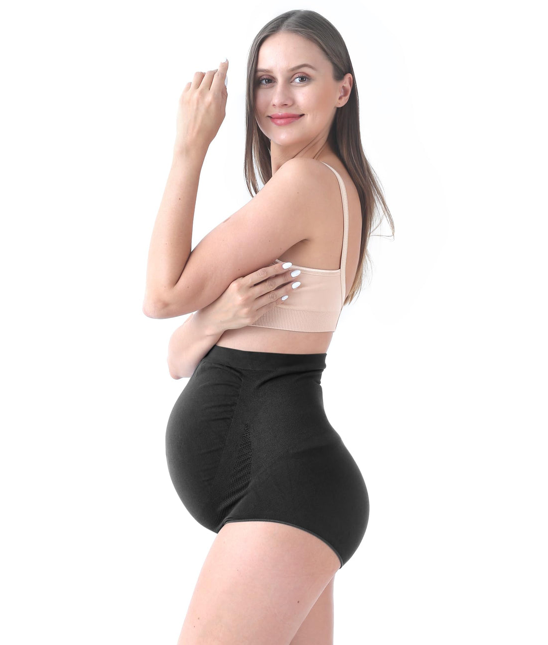 SUNNYBUY Women's Maternity High Waist Underwear