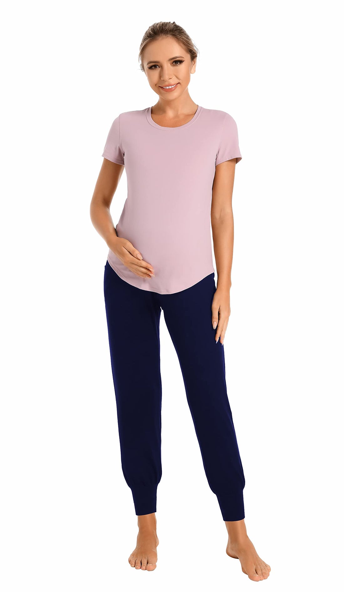 V VOCNI Women's Maternity Pants Maternity Activewear