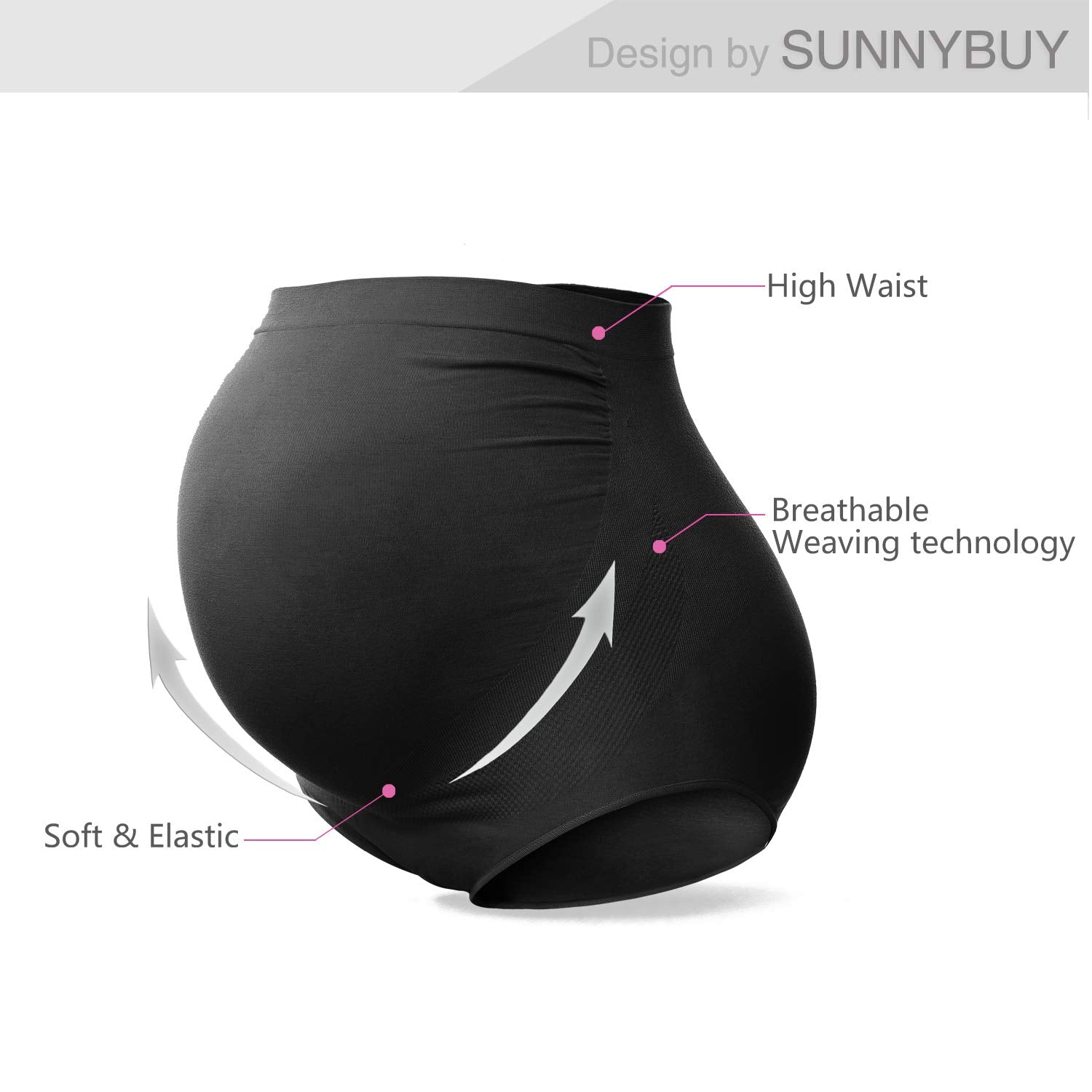 SUNNYBUY Women's Maternity High Waist Underwear