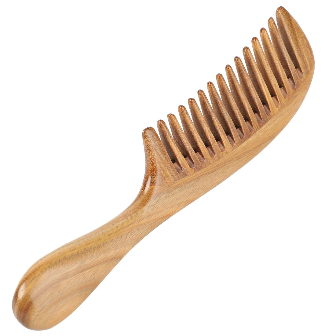 Onedor Handmade 100% Natural Green Sandalwood Hair Combs