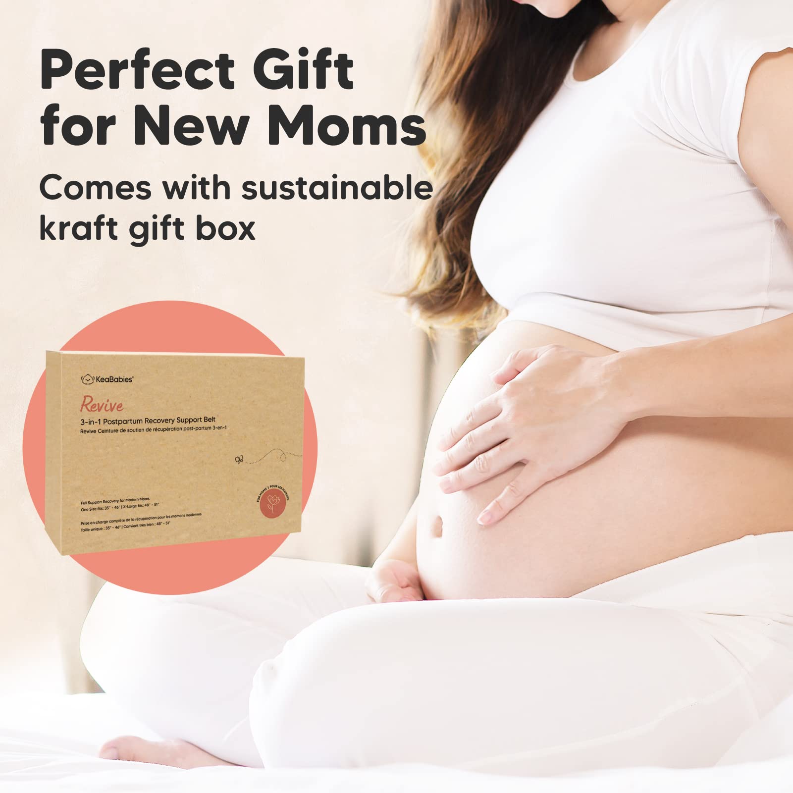 3 in 1 Postpartum Belly Support Recovery Wrap