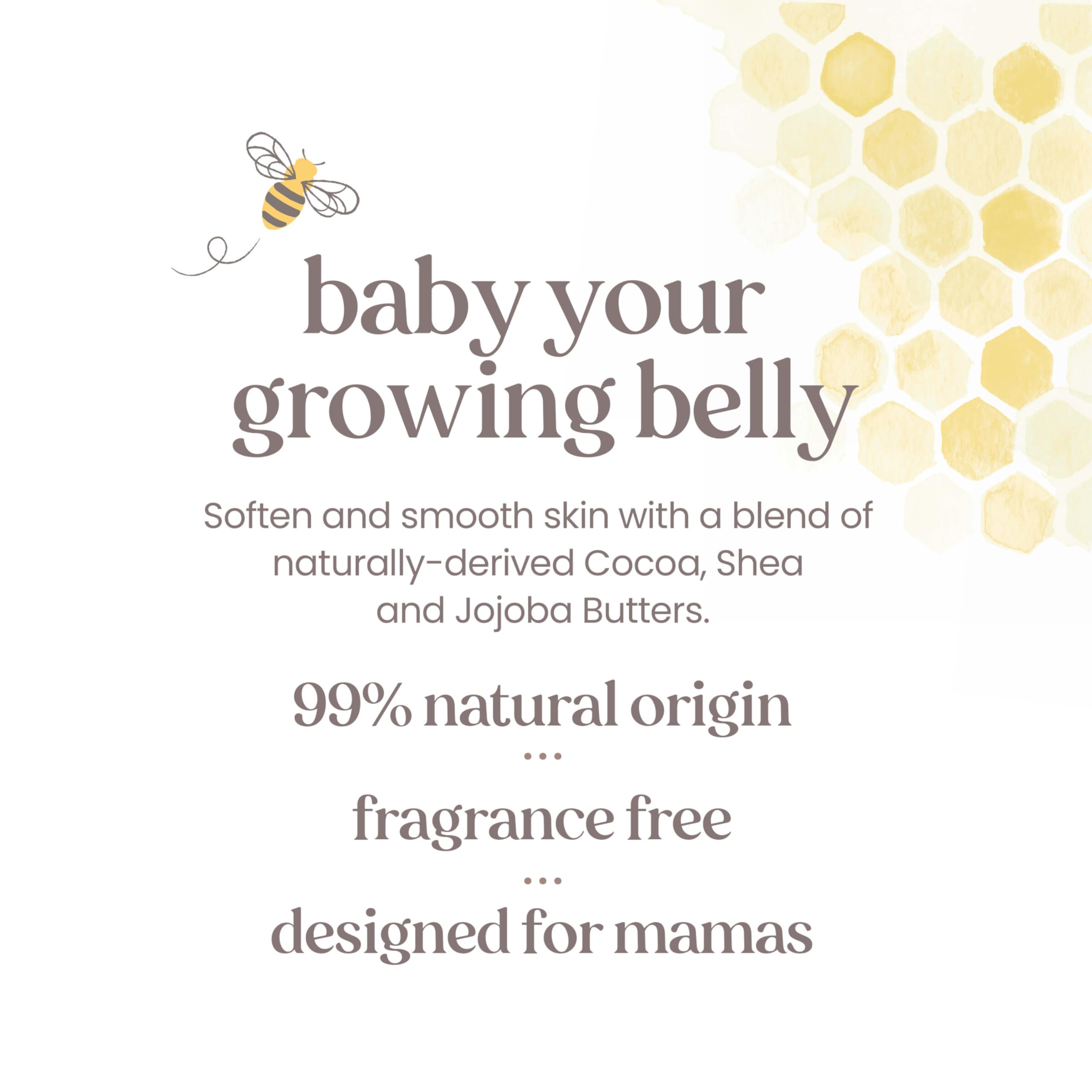 Burt's Bees Stretch Mark Cream for Pregnancy Massages Body