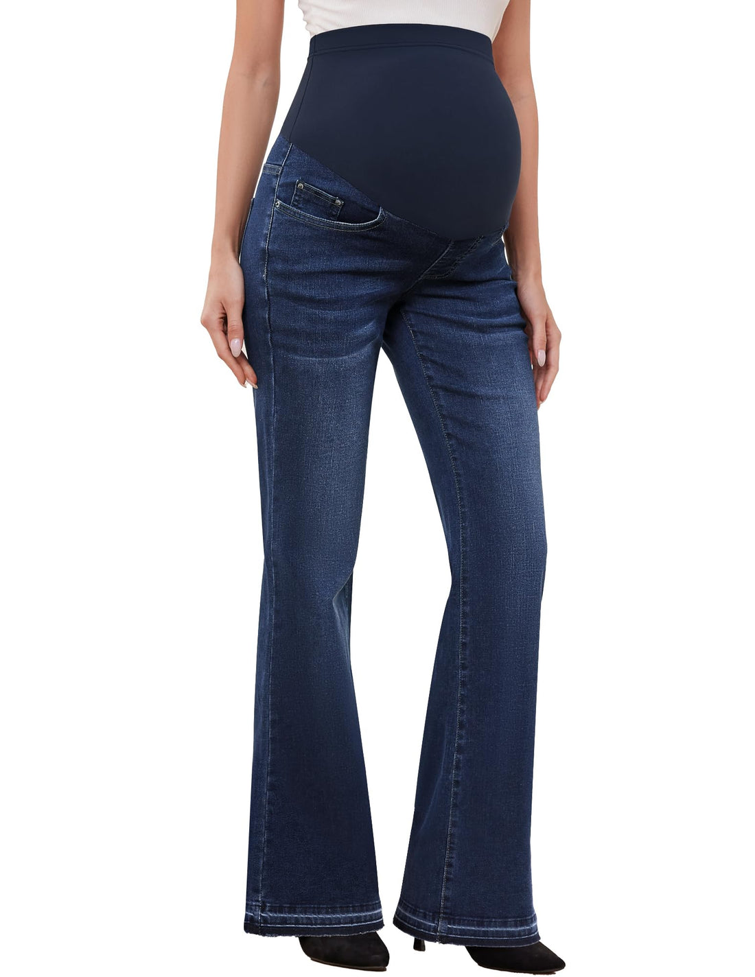 GLAMIX Maternity Bootcut Flare Jeans