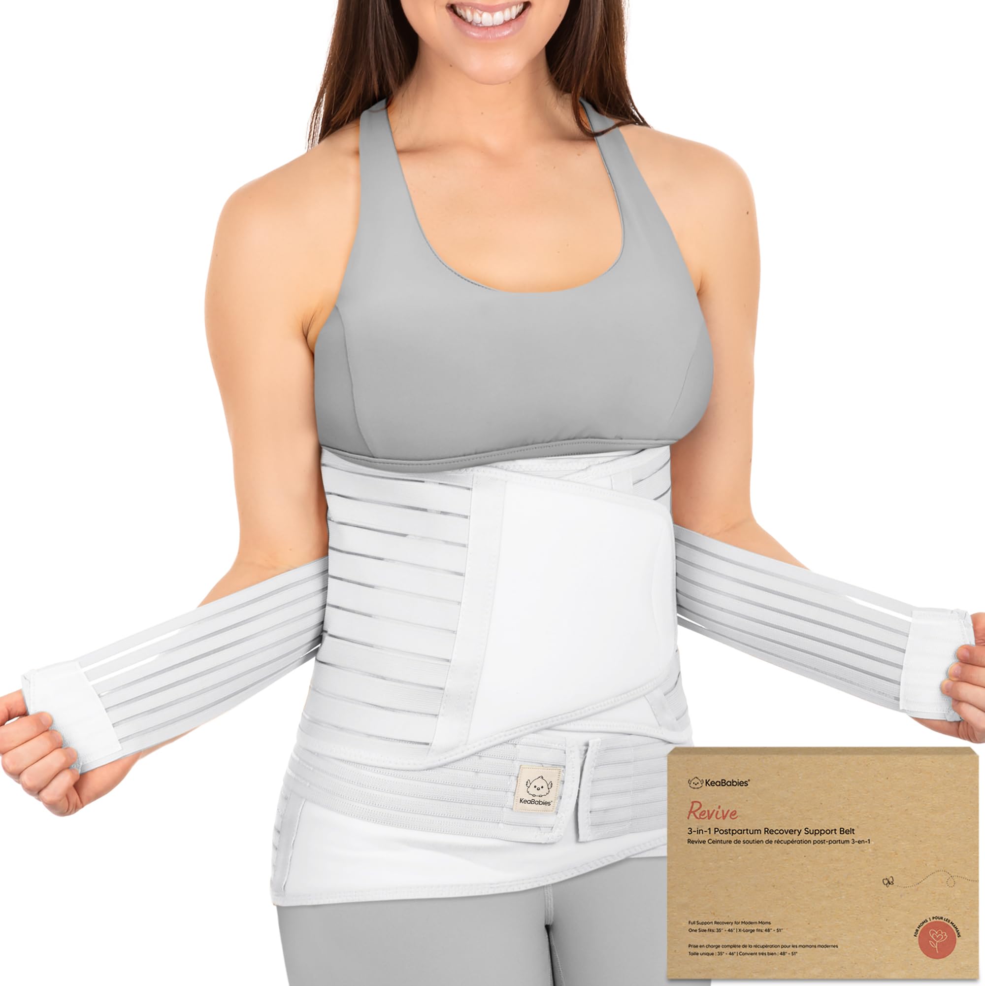 3 in 1 Postpartum Belly Support Recovery Wrap