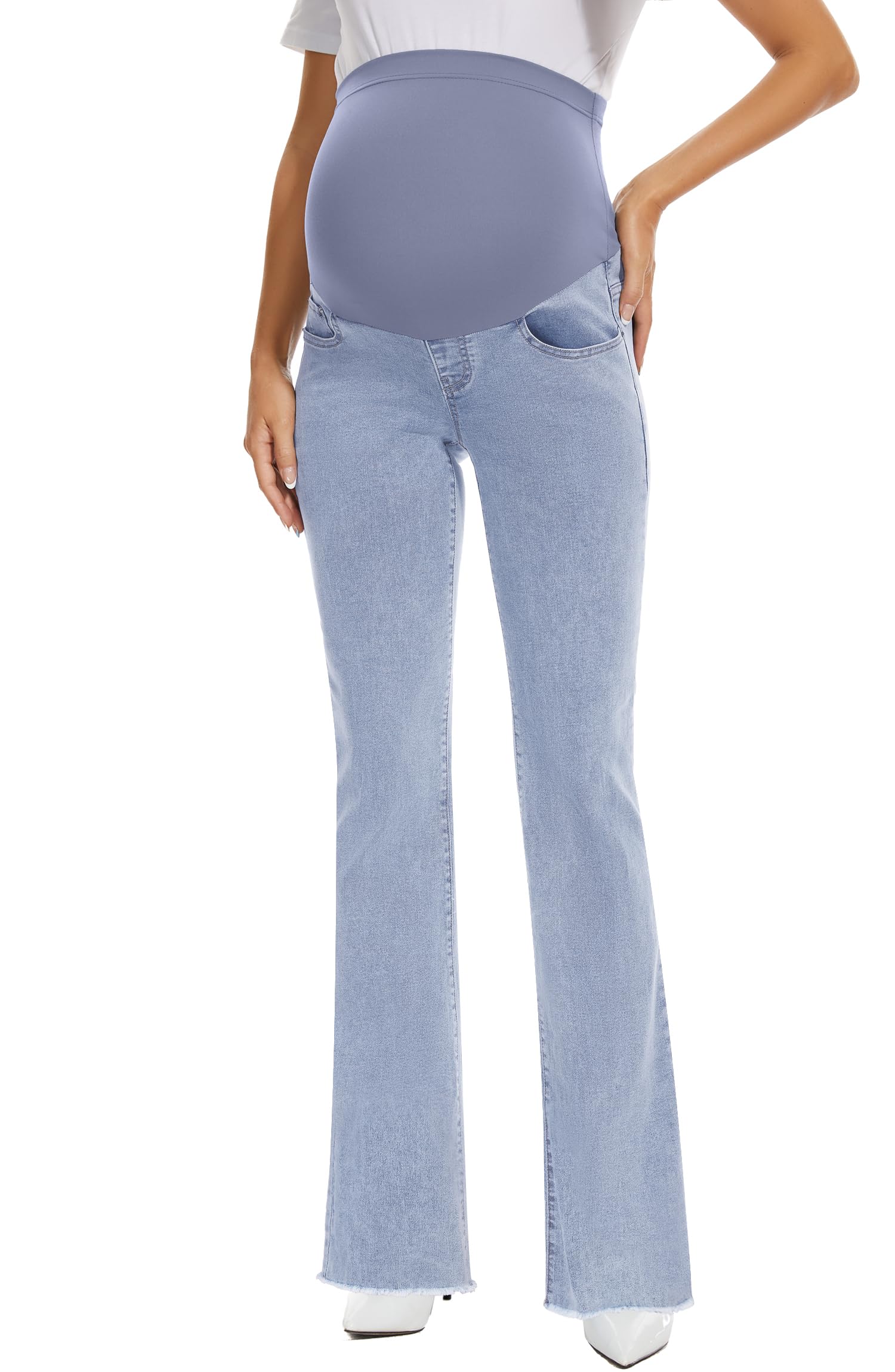 GLAMIX Maternity Bootcut Flare Jeans