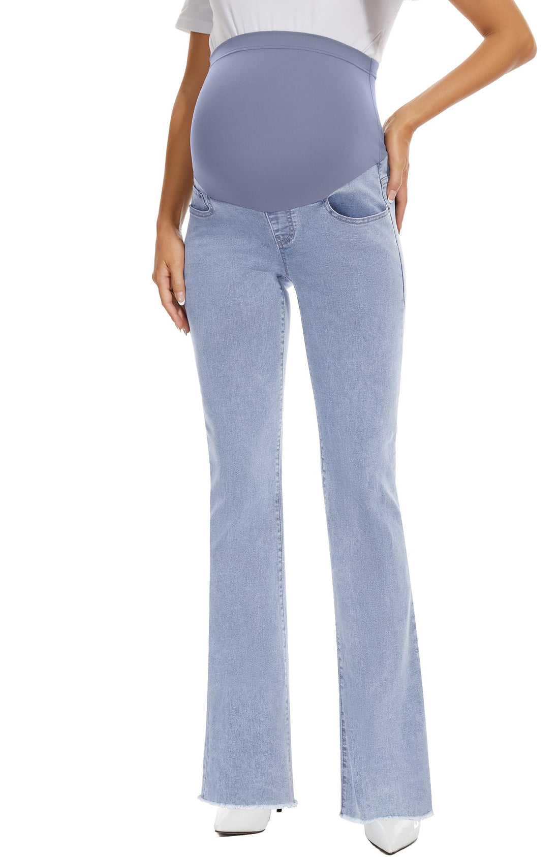 GLAMIX Maternity Bootcut Flare Jeans