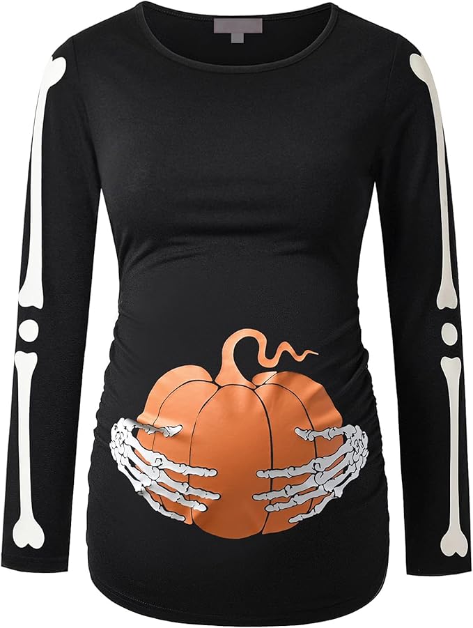 Maternity Long Sleeve Bodycon Top