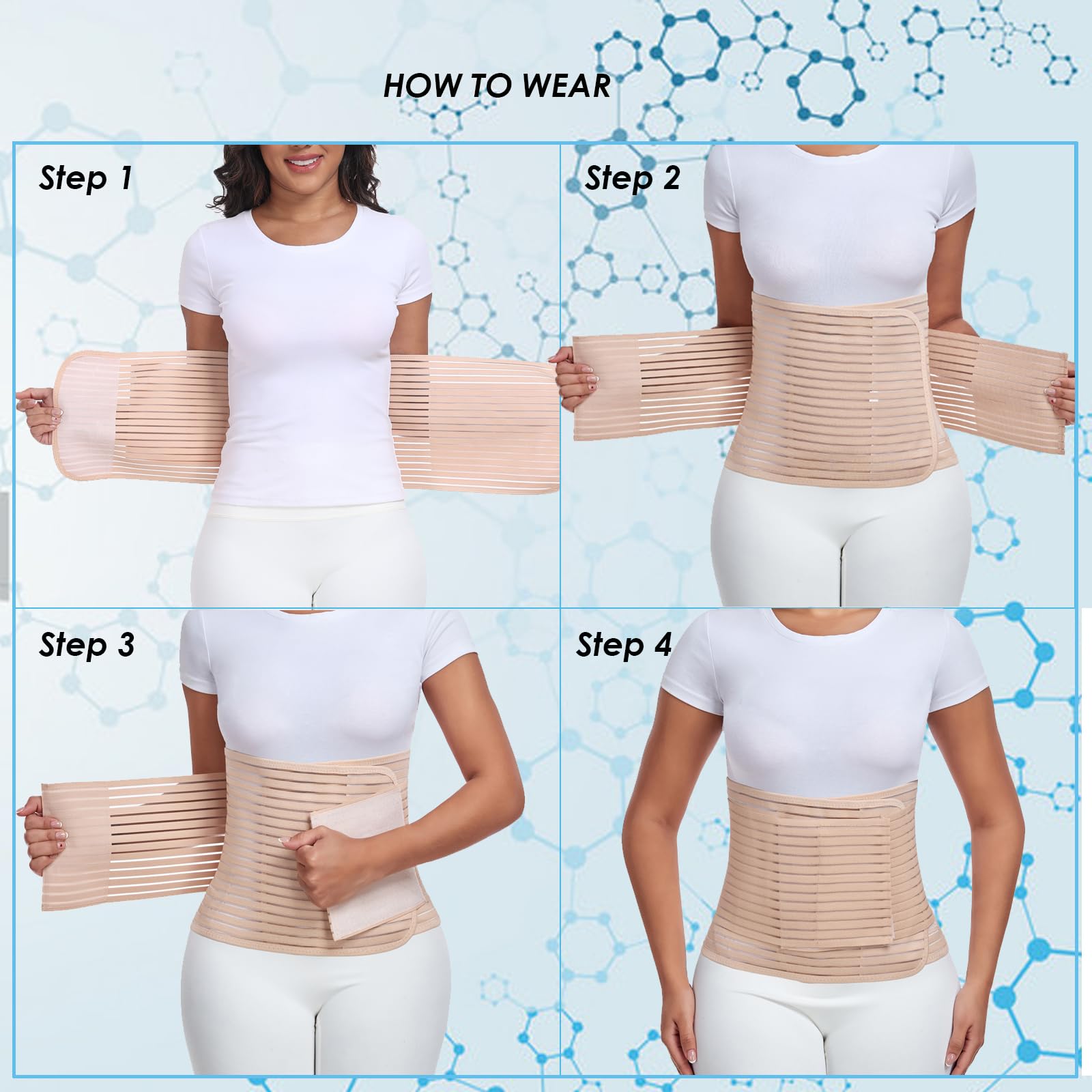 Postpartum Belly Band Support Recovery after C-Section