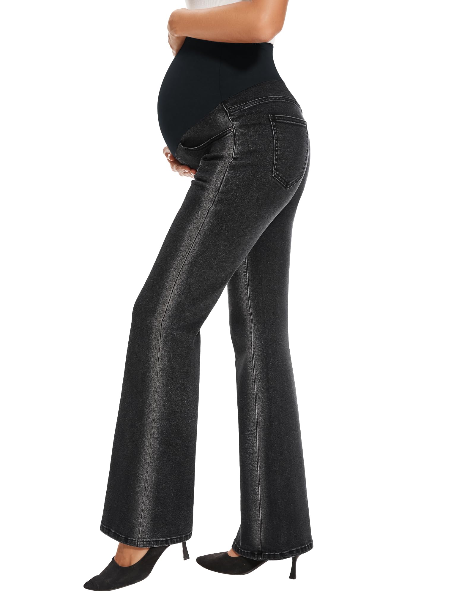 GLAMIX Maternity Bootcut Flare Jeans
