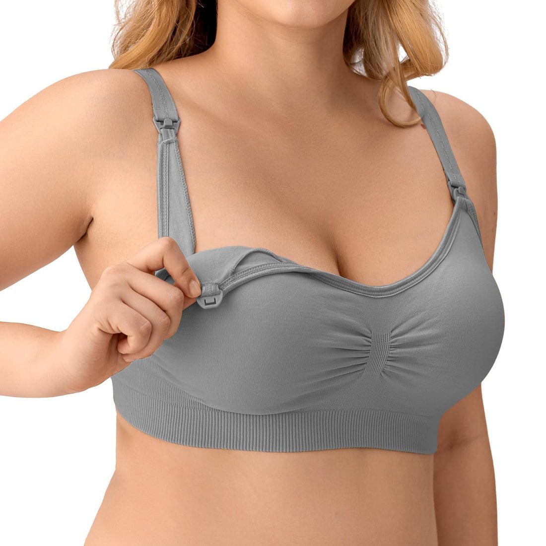 Angelhood 5 Pack Womens Maternity Breastfeeding Nursing  Bra