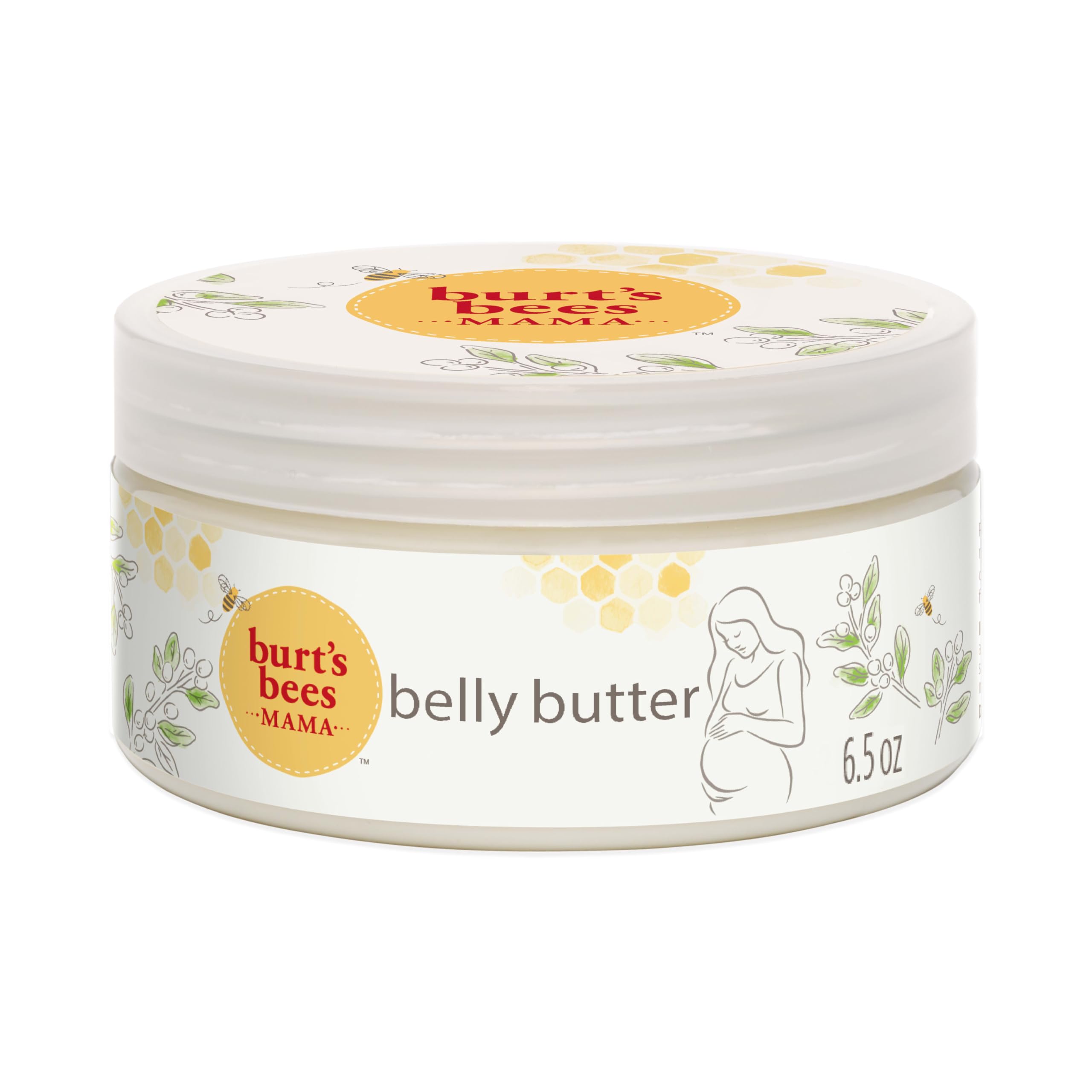 Burt's Bees Stretch Mark Cream for Pregnancy Massages Body
