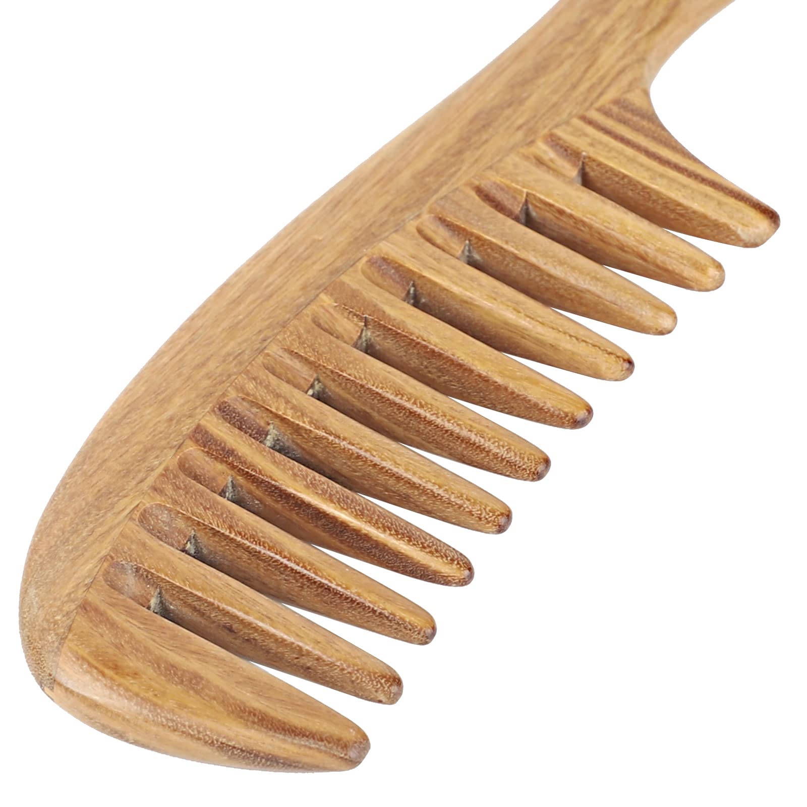 Onedor Handmade 100% Natural Green Sandalwood Hair Combs