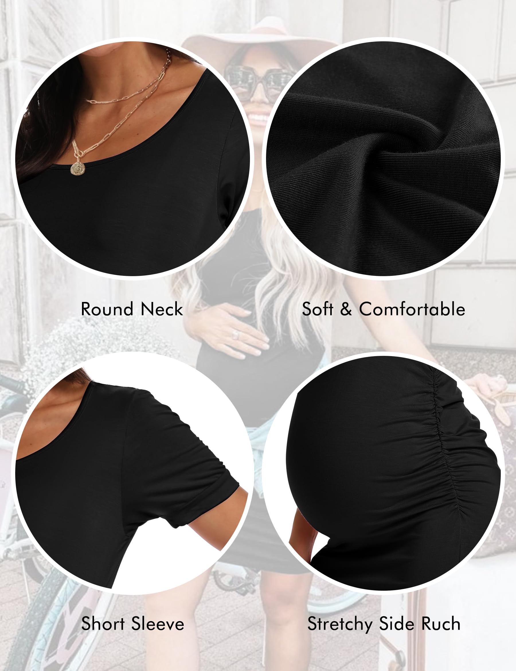 Beauty Maternity Dresses Fall Pregnancy Clothes