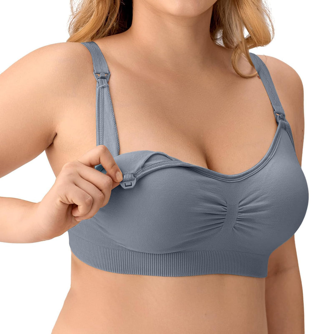 Angelhood 5 Pack Womens Maternity Breastfeeding Nursing  Bra