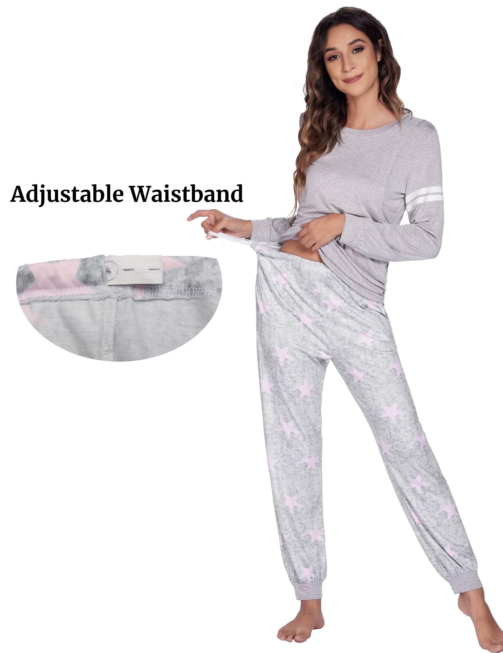 Ekouaer Women Breastfeeding Nursing Postpartum Clothes