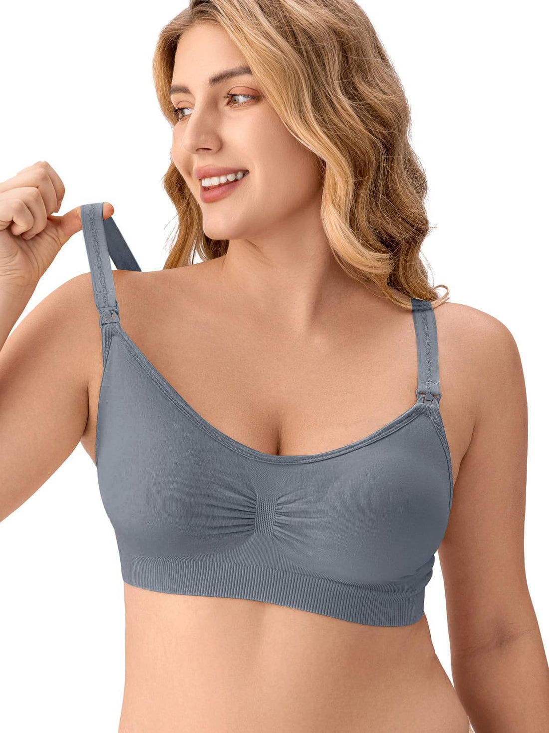 Angelhood 5 Pack Womens Maternity Breastfeeding Nursing  Bra