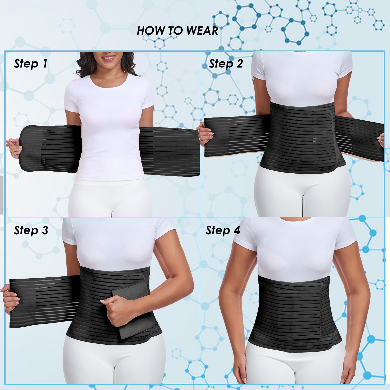 Postpartum Belly Band Support Recovery after C-Section