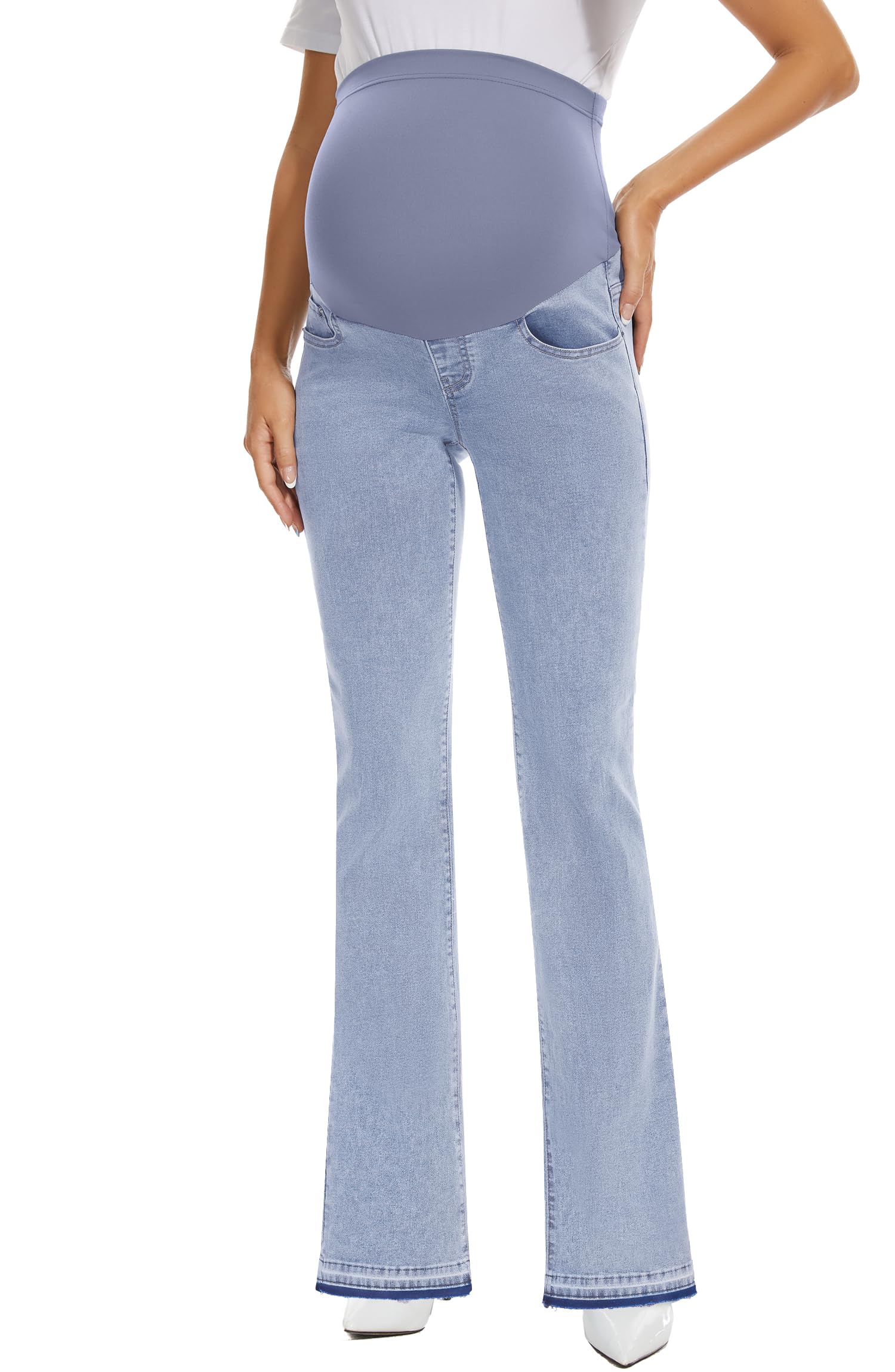 GLAMIX Maternity Bootcut Flare Jeans