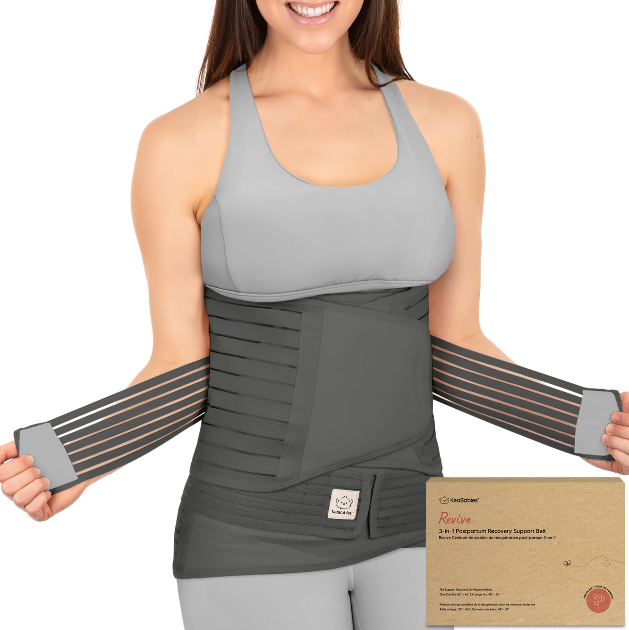 3 in 1 Postpartum Belly Support Recovery Wrap
