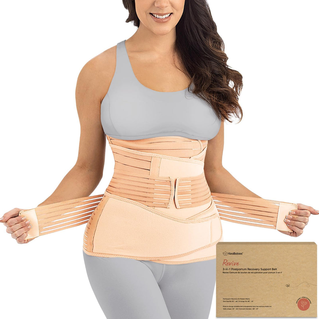 3 in 1 Postpartum Belly Support Recovery Wrap