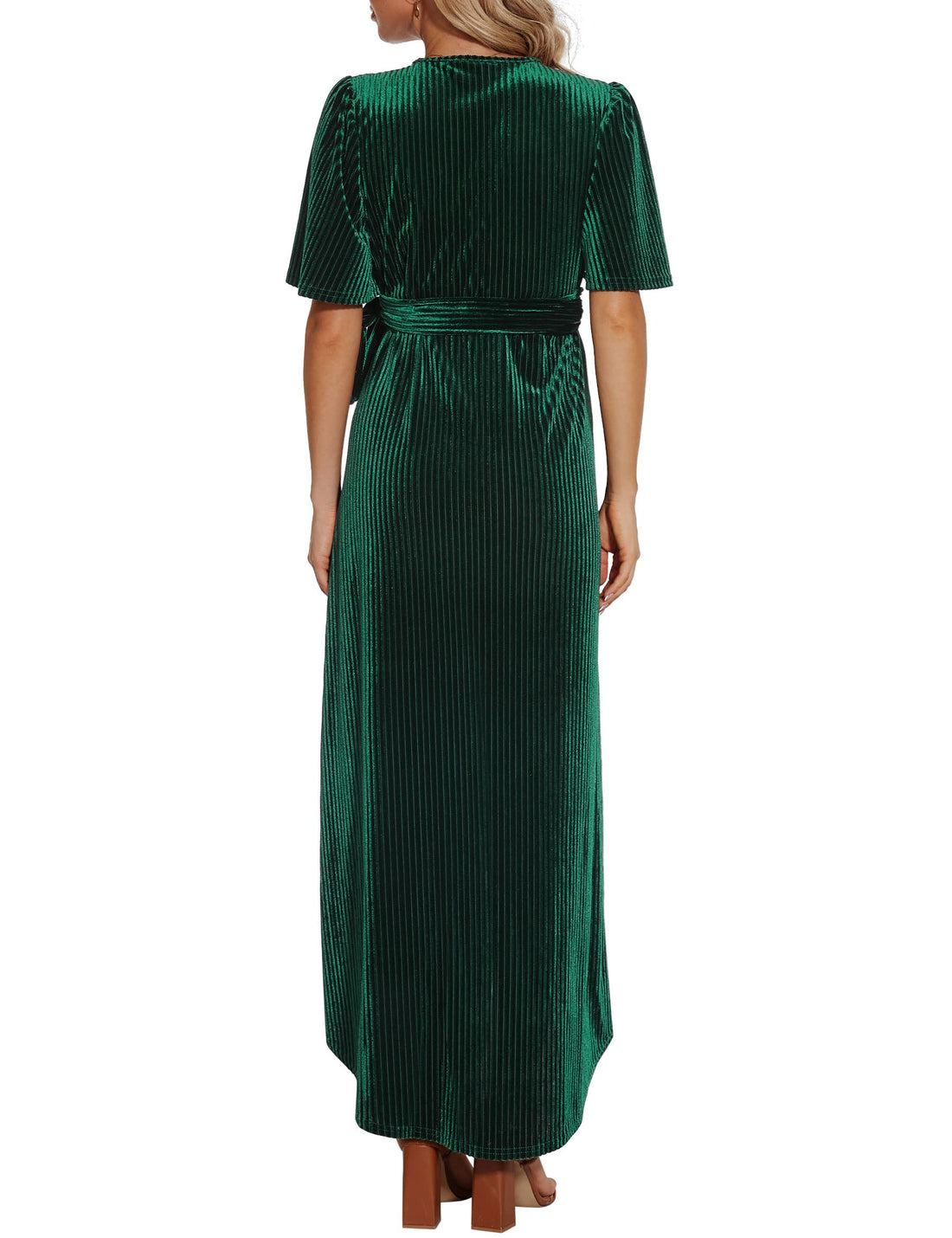 Rheane Maternity Velvet Dress Maternity Dress for Photoshoot