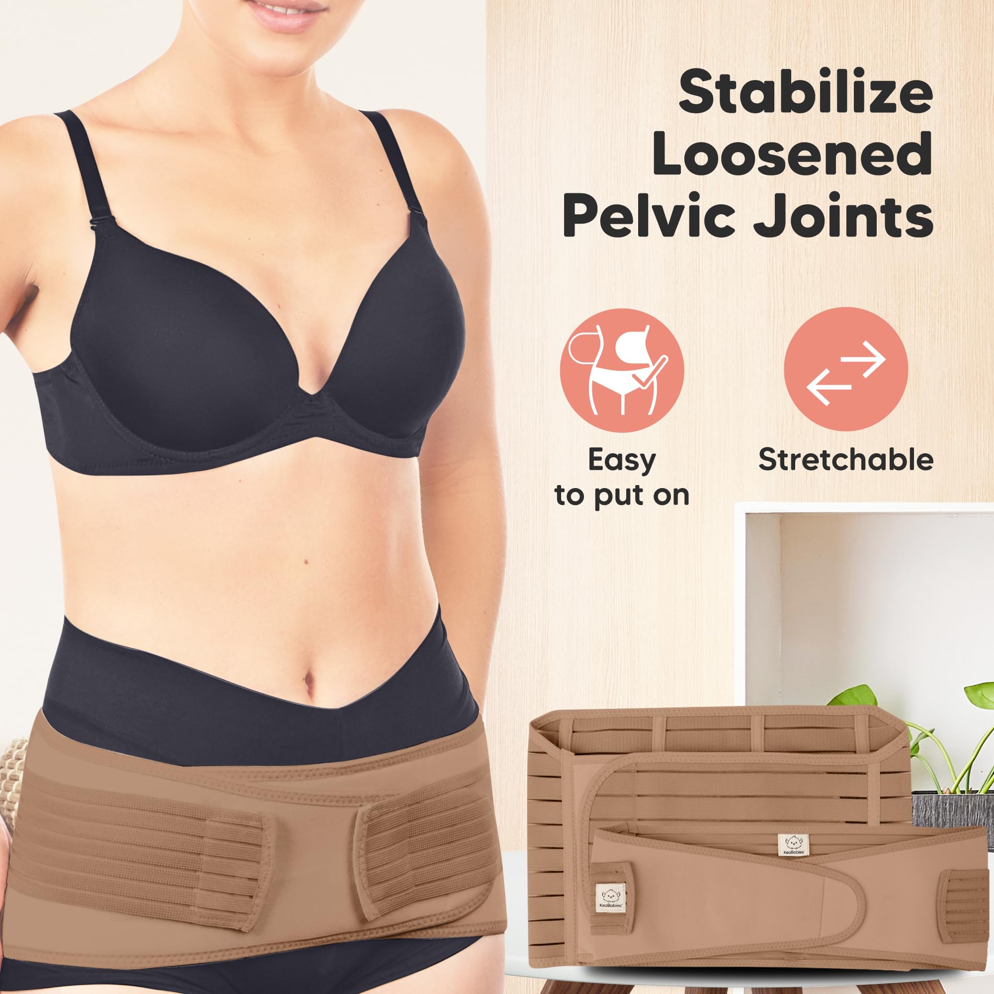 3 in 1 Postpartum Belly Support Recovery Wrap