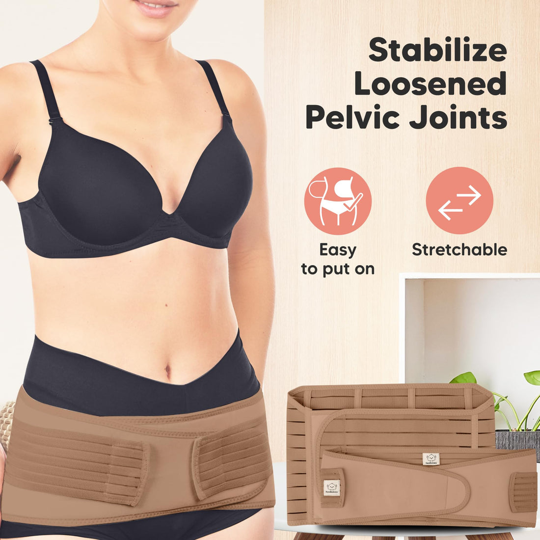 3 in 1 Postpartum Belly Support Recovery Wrap