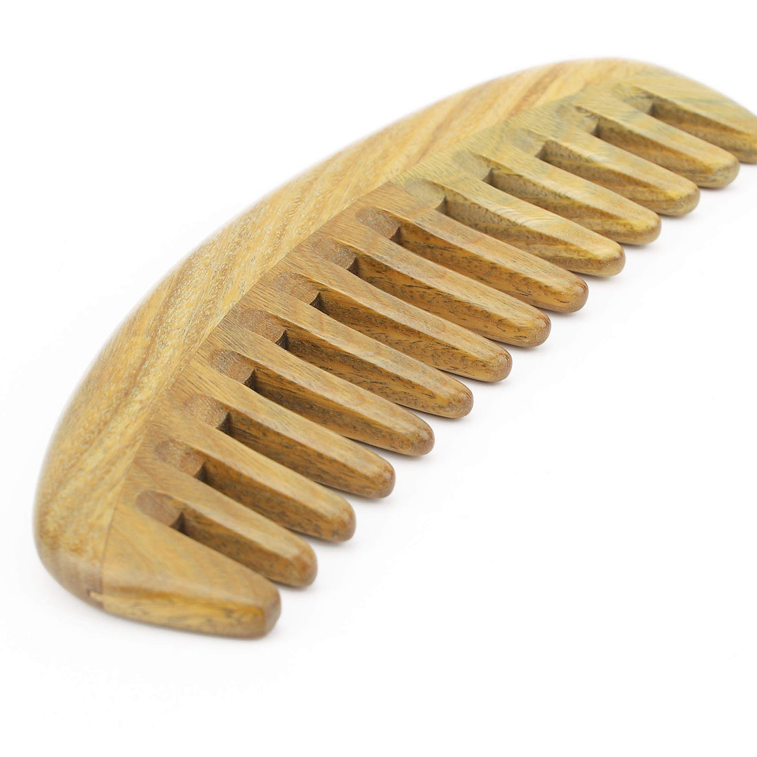 Onedor Handmade 100% Natural Green Sandalwood Hair Combs