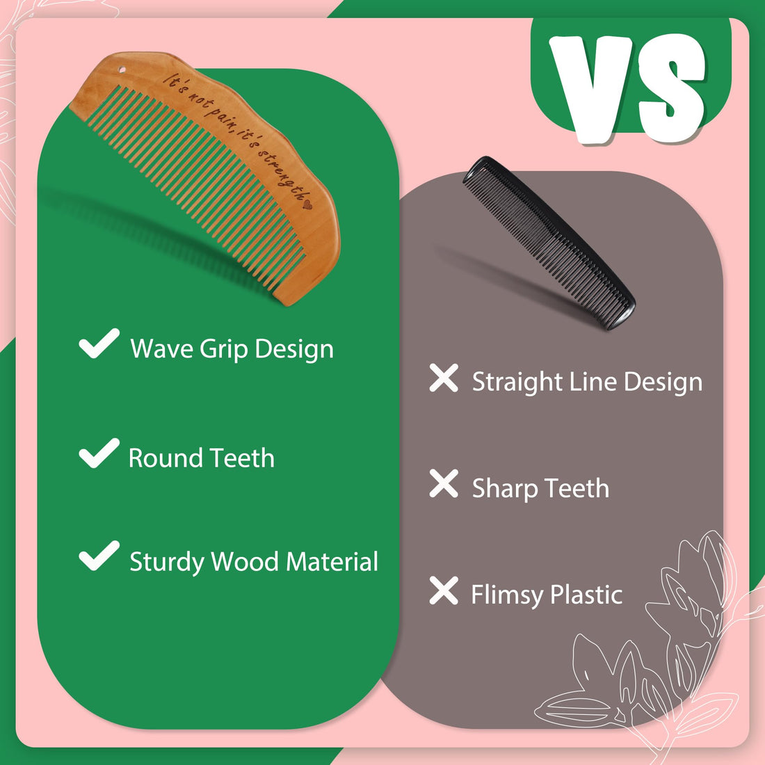 Arrozon Birth Comb for Women Labor