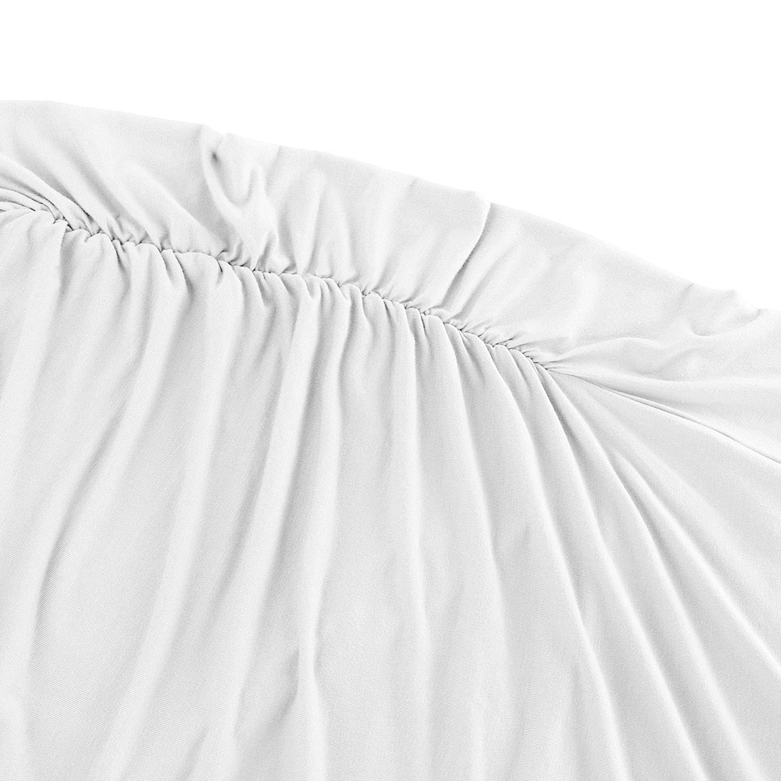 Peauty White Maternity Tops  for Women Side Ruched T Shirts