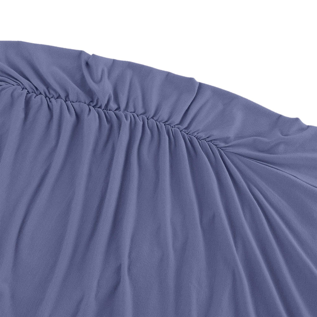 Peauty White Maternity Tops  for Women Side Ruched T Shirts