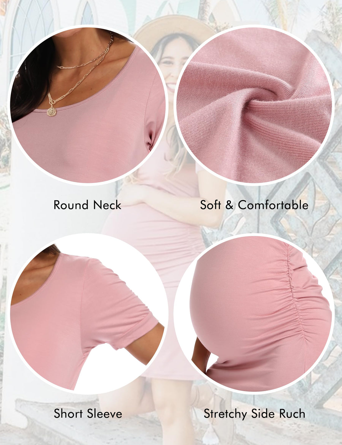 Beauty Maternity Dresses Fall Pregnancy Clothes