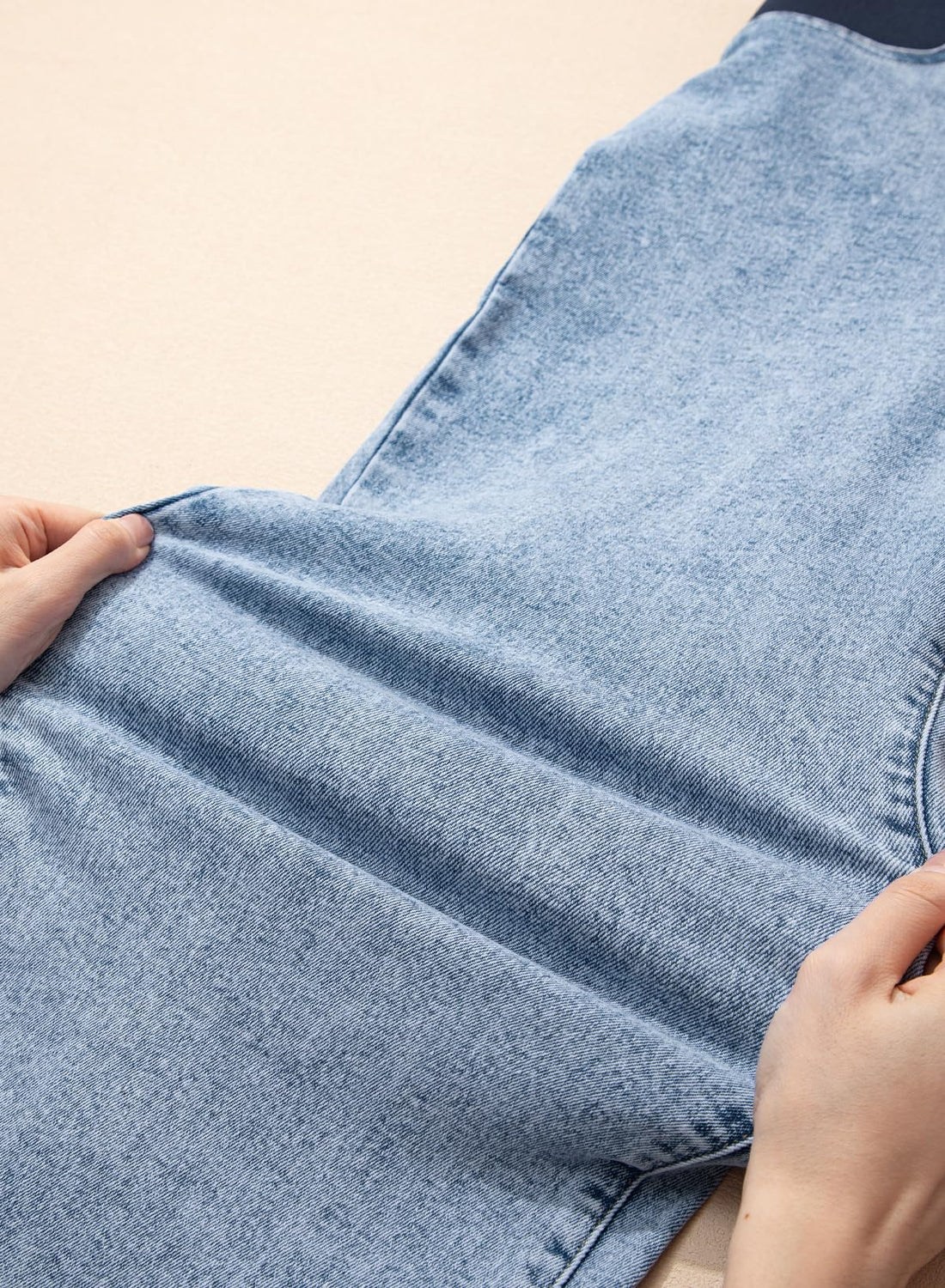 BLENCOT Women's Maternity Pants  with Pockets