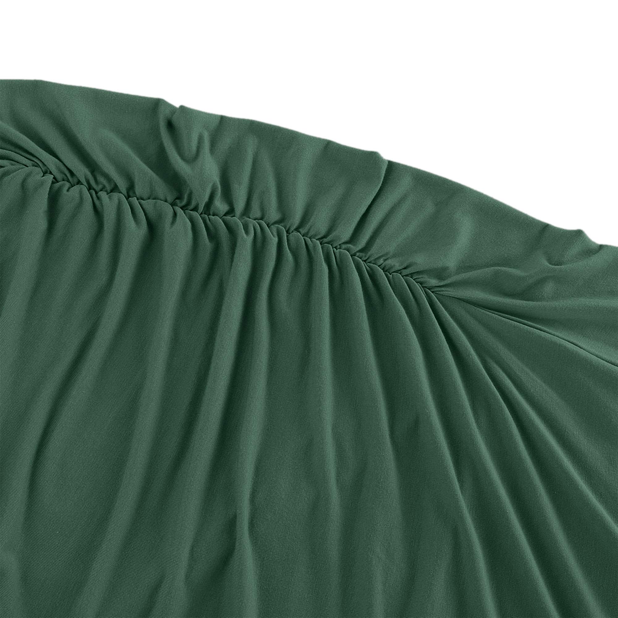 Peauty White Maternity Tops  for Women Side Ruched T Shirts