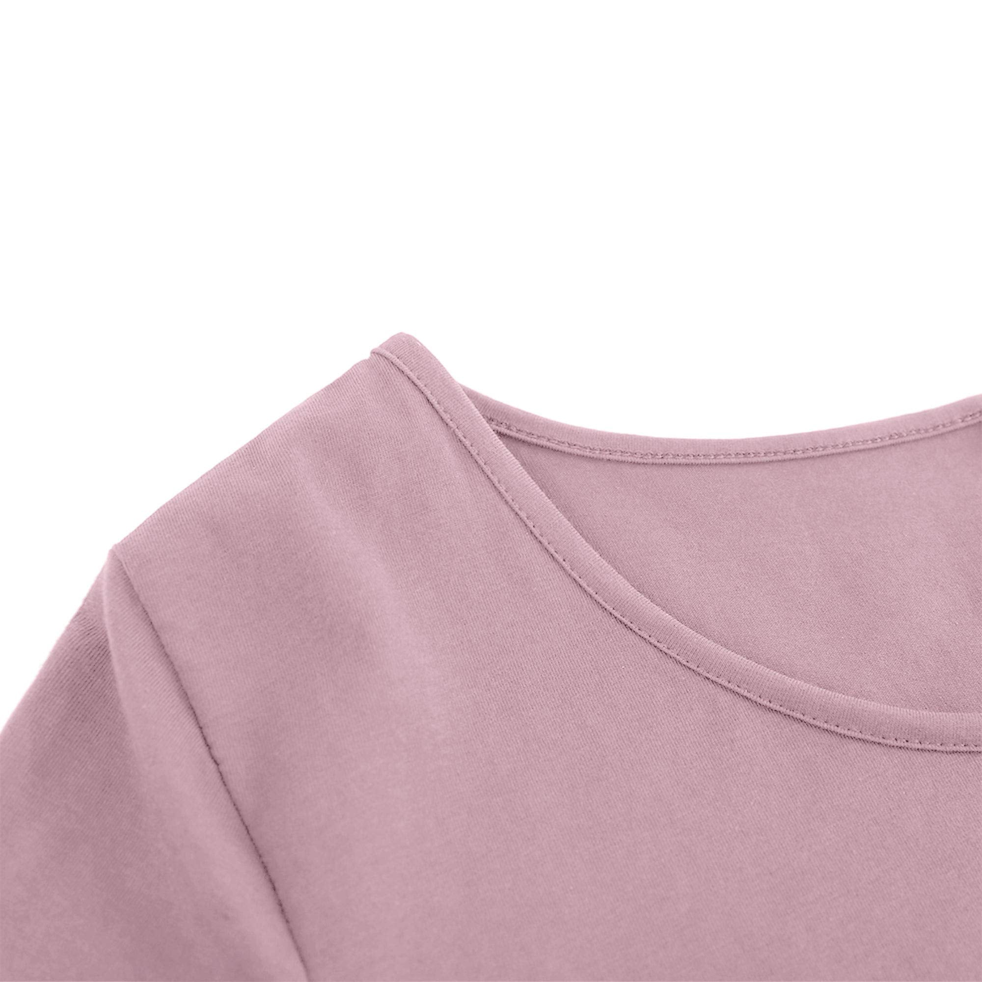 Peauty White Maternity Tops  for Women Side Ruched T Shirts