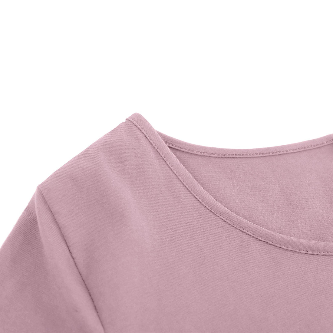 Peauty White Maternity Tops  for Women Side Ruched T Shirts