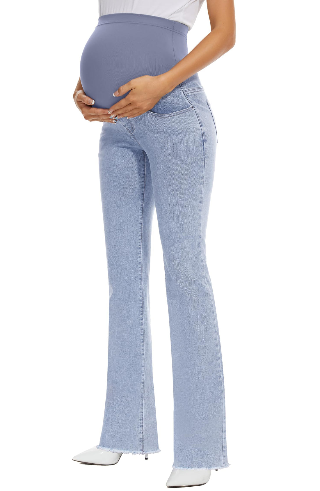 GLAMIX Maternity Bootcut Flare Jeans