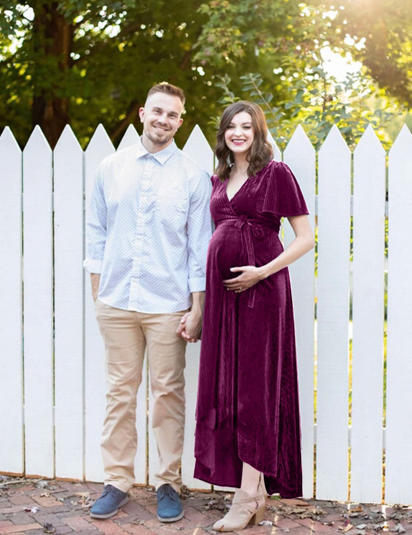 Velvet Maternity Dress | Elegant Velvet Pregnancy Dress bumpandblossom Velvet Maternity Dress | Elegant Velvet Pregnancy Dress bumpandblossom