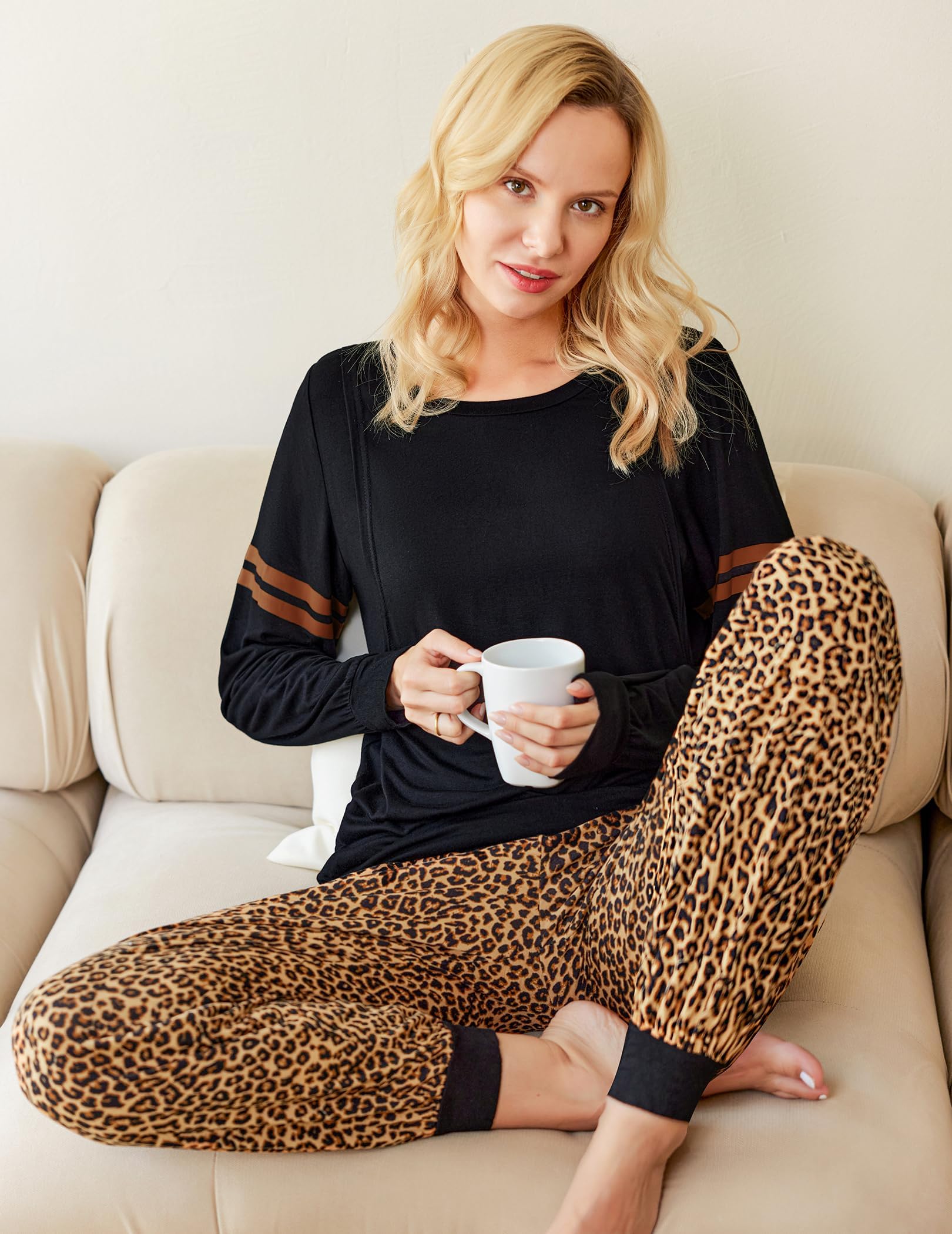 Ekouaer Women Breastfeeding Nursing Postpartum Clothes