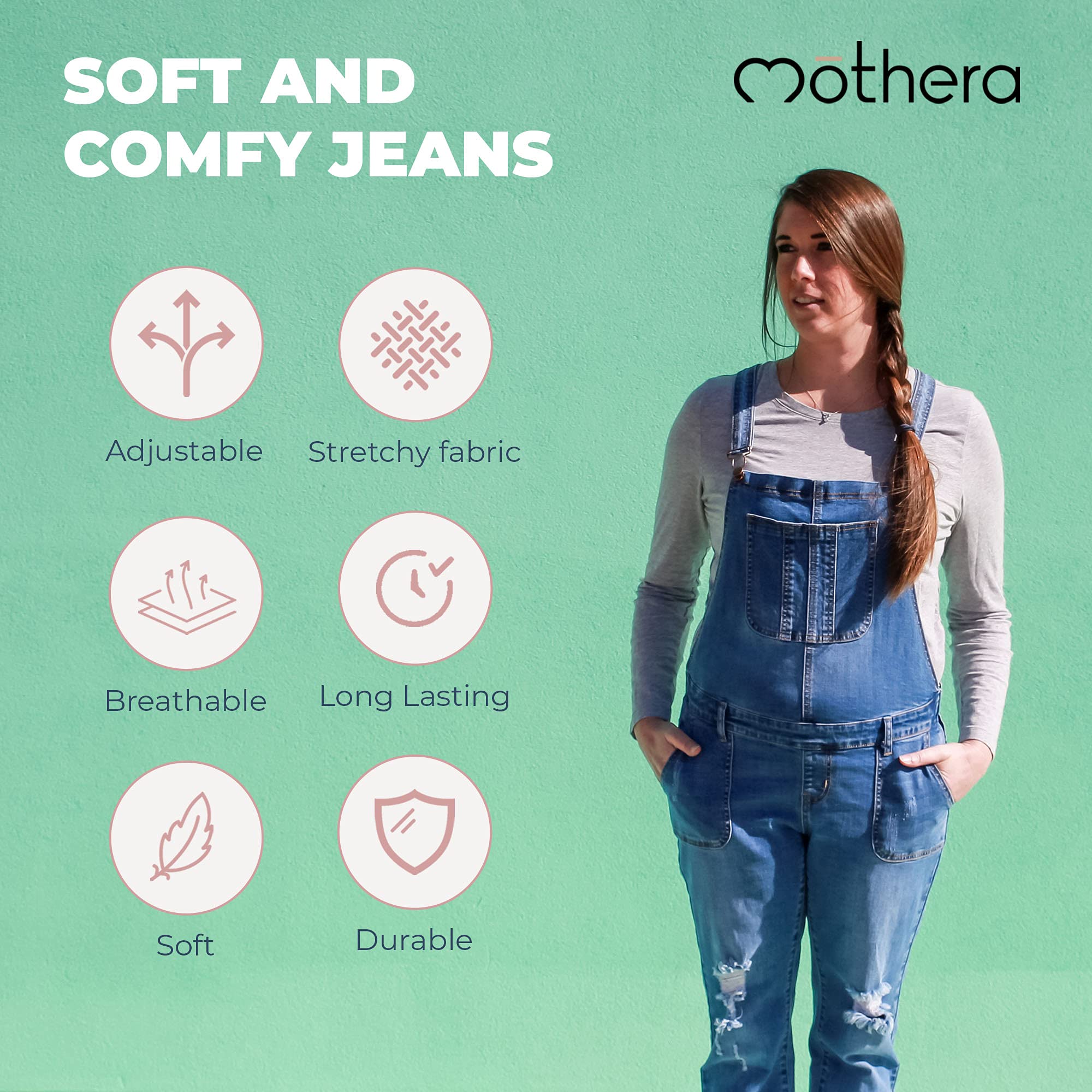 Mothera Maternity Overalls for Pregnant Women