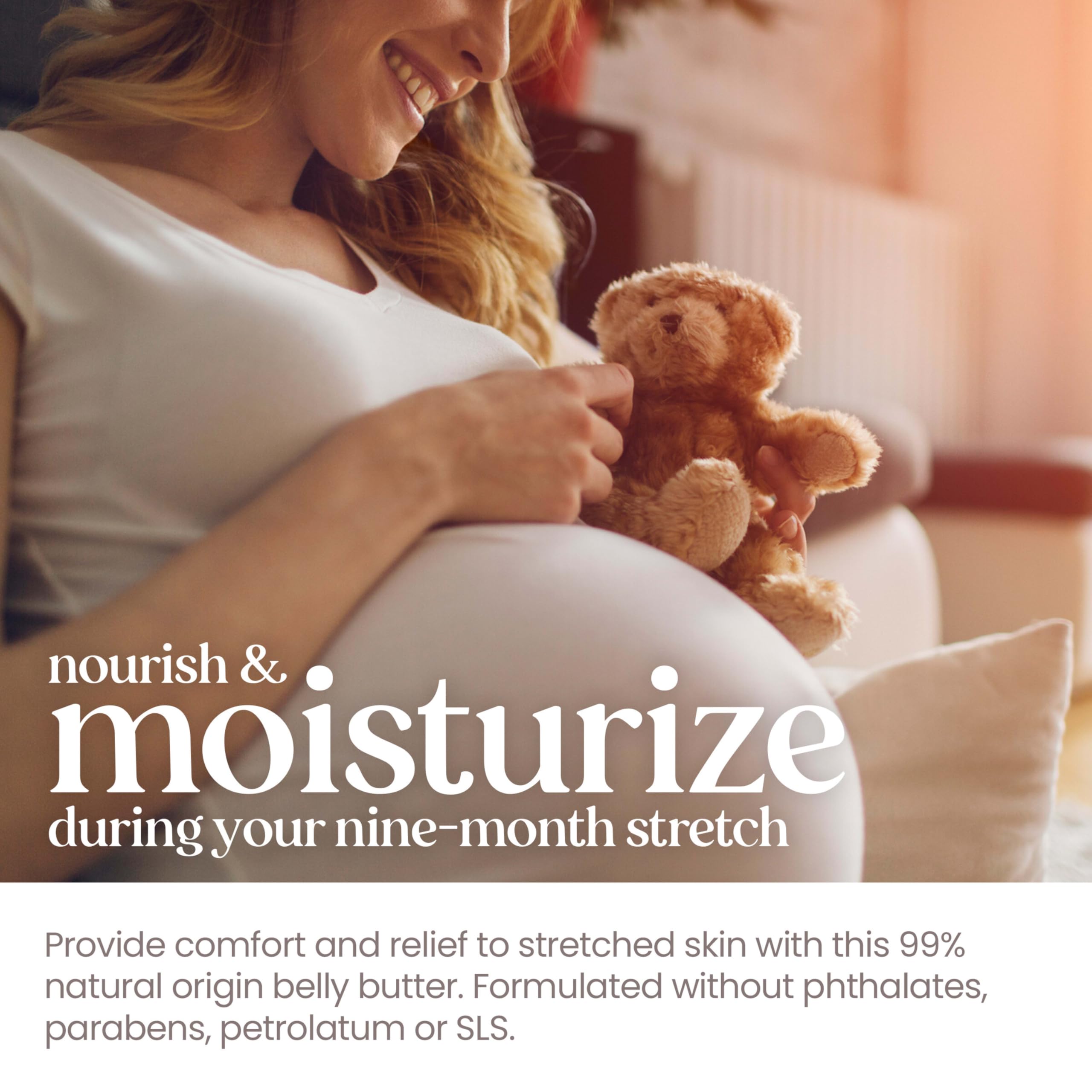 Burt's Bees Stretch Mark Cream for Pregnancy Massages Body